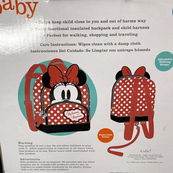 Disney Minnie Mouse Toddlers' Backpack - Picture 3 of 3